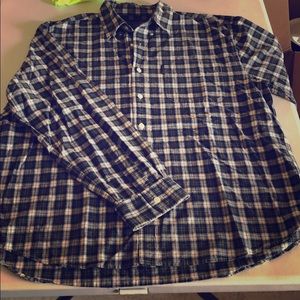 Men’s button up long sleeve